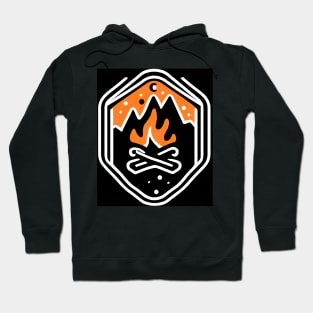 Camping Fire Hoodie